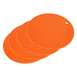 Unique Bargains Silicone Heat Resistant Non-slip Flexible Trivets 7.08" X 7.08” X 0.57" 4 Pcs -Kitchen Tools Shop GUEST c04e5659 4151 4033 9a08 834c581a38e6