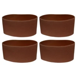 Unique Bargains Elastic Non-slip Shock Absorption Durable Cup Sleeve 4 Pcs -Kitchen Tools Shop GUEST c10007e1 efe5 45b1 9151 5385c2e980d1