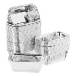 Unique Bargains Greaseproof Single-sided Aluminum Foil Cupcake Liners For Party 50 Pcs -Kitchen Tools Shop GUEST c21d9f2f 0607 4bb4 ae77 a791f334cfdf