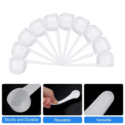 Unique Bargains Plastic Disposable Coffee Spices Measuring Spoon With Short Handle 30 Pcs 4 Unique Bargains Plastic Disposable Coffee Spices Measuring Spoon With Short Handle 30 Pcs - Image 2