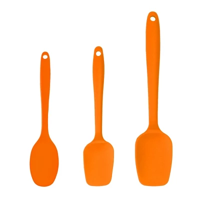 Unique Bargains Silicone Heat-Resistant Rubber Non-Stick Kitchen Baking Mixing Scraper Spatula 3 Pcs 5 Unique Bargains Silicone Heat-Resistant Rubber Non-Stick Kitchen Baking Mixing Scraper Spatula 3 Pcs - Image 3