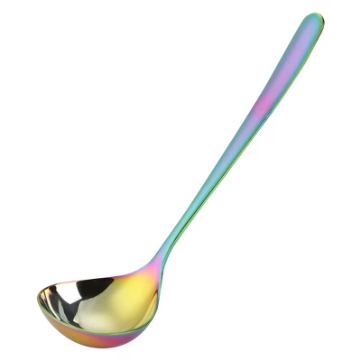 Unique Bargains Durable Stainless Steel Restaurant Kitchen Soup Ladle Spoon 7.8 Inch 9 Unique Bargains Durable Stainless Steel Restaurant Kitchen Soup Ladle Spoon 7.8 Inch - Image 7
