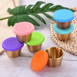 Unique Bargains Reusable Leak Proof Dipping Salad Blue Condiment Containers With Lids 13 Unique Bargains Reusable Leak Proof Dipping Salad Blue Condiment Containers With Lids -Kitchen Tools Shop GUEST c3cfe63b 26e6 4955 a2f8 af2b63e092ff