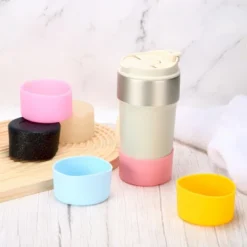 Unique Bargains Silicone Anti-Slip Protective Reusable Water Bottle Boot 2 Pcs -Kitchen Tools Shop GUEST c462d120 1c1a 4e34 91c8 6e9a9acdbd38