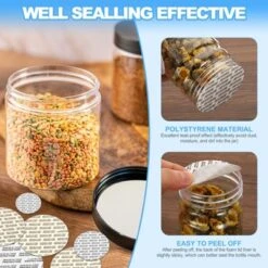 Unique Bargains PS Foam Resistant Tamper Pressure Sensitive Seal 50 Pcs 11 Unique Bargains PS Foam Resistant Tamper Pressure Sensitive Seal 50 Pcs -Kitchen Tools Shop GUEST c470c4ac 7a83 44c0 a1da cca7e45cdd2f 2