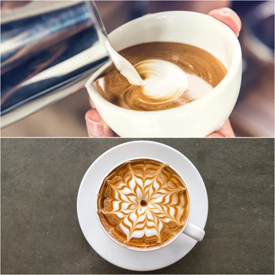 Unique Bargains Stainless Steel Coffee Cup Mug Milk Frothing Pitcher With Handle 3 Unique Bargains Stainless Steel Coffee Cup Mug Milk Frothing Pitcher With Handle - Image 2