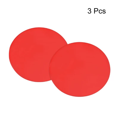 Unique Bargains Silicone Heat-Resistant Non-Slip Flexible Jar Opener Red 3 Pcs 4 Unique Bargains Silicone Heat-Resistant Non-Slip Flexible Jar Opener Red 3 Pcs - Image 2