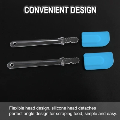 Unique Bargains Heat Resistant Non-scratch Non Stick Flexible Spatula 9.6" X 1.9" 2 Pcs 5 Unique Bargains Heat Resistant Non-scratch Non Stick Flexible Spatula 9.6" X 1.9" 2 Pcs - Image 3