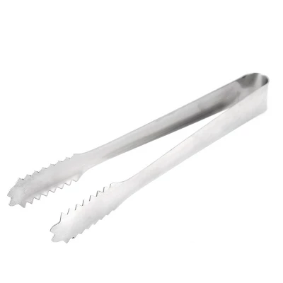 Unique Bargains Stainless Steel Mirror Finishing Versatile Mini Ice Tong Silver Tone 1 Pc 5 Unique Bargains Stainless Steel Mirror Finishing Versatile Mini Ice Tong Silver Tone 1 Pc - Image 3