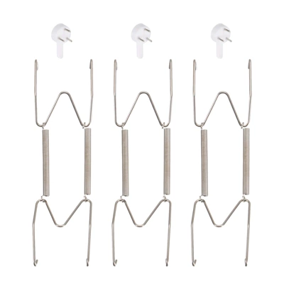 Unique Bargains Stainless Steel Dish Racks For Decorative Plate Hanger 6 Inch Silver 9 Unique Bargains Stainless Steel Dish Racks For Decorative Plate Hanger 6 Inch Silver - Image 7