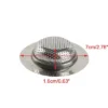 Unique Bargains Home Kitchen Stainless Steel Sink Strainer Drain Stopper Basket 2.76" Diameter 1 Pc -Kitchen Tools Shop GUEST c70a48ce b186 4b6c bb8d d3a14d3d0581