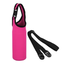 Unique Bargains Neoprene Insulated Removable Shoulder Straps Water Bottle Sling Bag 2.64"x7.28" -Kitchen Tools Shop GUEST c7681b53 57bd 42db a446 1cee4ede071d