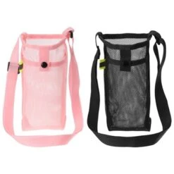 Unique Bargains Mesh Portable Adjustable Strap Water Bottle Bag For Sports 2 Pcs -Kitchen Tools Shop GUEST c7a9d23e 9721 4def 90c7 39d7e504f90b