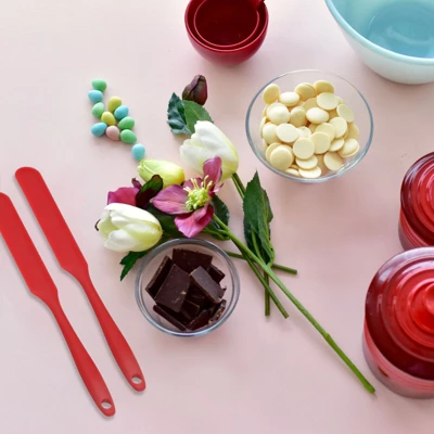 Unique Bargains Silicone Heat Resistant Non-Stick Long Handle Food Spatula For Jars 4 Pcs 5 Unique Bargains Silicone Heat Resistant Non-Stick Long Handle Food Spatula For Jars 4 Pcs - Image 3