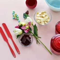 Unique Bargains Silicone Jar Spatula, Heat Resistant Jam Spreader Non-Stick Long With Handle 14 Unique Bargains Silicone Jar Spatula, Heat Resistant Jam Spreader Non-Stick Long With Handle -Kitchen Tools Shop GUEST c7ad994c 7267 406f bc28 6660daadd0f9