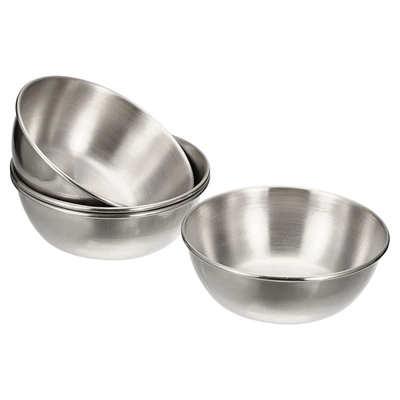 Unique Bargains Thick Stainless Steel Condiment Dishes For Kitchen Restaurant 3.2" Dia 7 Unique Bargains Thick Stainless Steel Condiment Dishes For Kitchen Restaurant 3.2" Dia - Image 5