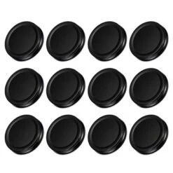Unique Bargains Leak Proof Regular Mouth Tin Plate Mason Jar Lids 24 Pcs -Kitchen Tools Shop GUEST c8a58519 fe9d 44c0 bc99 318e56fdc915