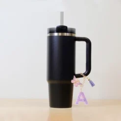 Unique Bargains Star Sequin Letter A Butterfly Tassel Water Cup Pendant Purple 1 Pc -Kitchen Tools Shop GUEST c9f4b87b ba2a 4f3a 820d 962580a9665c