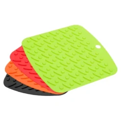 Unique Bargains Silicone Heat Resistant Trivet Pads 4 Pcs -Kitchen Tools Shop GUEST ca341f26 cfa8 4e35 bc1e ea73052cf144
