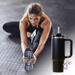 Unique Bargains Star Sequin Letter J Flower Tassel Water Cup Pendant Purple 1 Pc -Kitchen Tools Shop GUEST cb1c29cf 9e4b 421f ade0 cad198f82f91