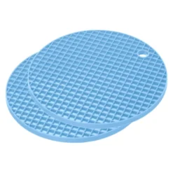Unique Bargains Silicone Heat Resistant Non-Slip Flexible Trivet Mats Light Blue 2 Pcs 6.3" X 6.3" X 0.24" 7 Unique Bargains Silicone Heat Resistant Non-Slip Flexible Trivet Mats Light Blue 2 Pcs 6.3" X 6.3" X 0.24" -Kitchen Tools Shop GUEST cb5beab2 47d3 4c44 9289 3847576452f7