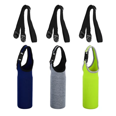 Unique Bargains Neoprene Insulated Removable Shoulder Straps Water Bottle Sling Bags 2.64"x7.28" 3 Pcs 9 Unique Bargains Neoprene Insulated Removable Shoulder Straps Water Bottle Sling Bags 2.64"x7.28" 3 Pcs - Image 7