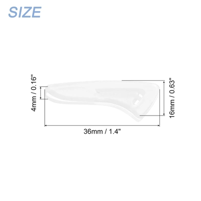 Unique Bargains Plastic Kitchen Blade Sleeves Knife Tip Protector 25 Pcs Clear 3 Unique Bargains Plastic Kitchen Blade Sleeves Knife Tip Protector 25 Pcs Clear