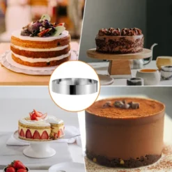 Unique Bargains Stainless Steel Seamless Nonstick Mirror Coating Round Cake Ring -Kitchen Tools Shop GUEST ccf97aaf 8b06 4c0b 81f1 e4ac75fa4229