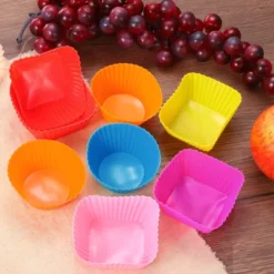 Unique Bargains Silicone Non-Stick Heat Resistant Baking Cups -Kitchen Tools Shop GUEST cd1dc097 0c85 4b75 8def 8a608591562b