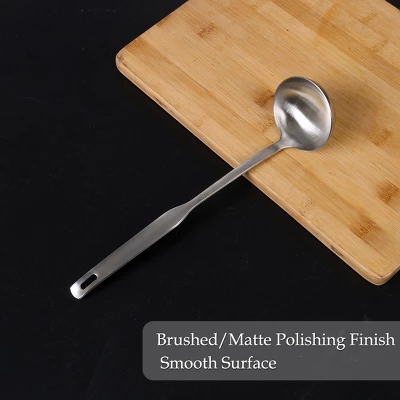 Unique Bargains Stainless Steel Soup Spoon Ladle 9.8" 1Pc 4 Unique Bargains Stainless Steel Soup Spoon Ladle 9.8" 1Pc - Image 2