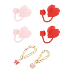 Unique Bargains Durable Drinkware Accessory Red Pink 6 Pcs 10 Unique Bargains Durable Drinkware Accessory Red Pink 6 Pcs -Kitchen Tools Shop GUEST cfb2d7dc cca8 4090 a921 64fb3f04395a