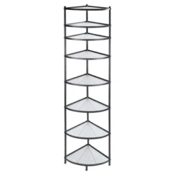 Unique Bargains 8-Tier Cookware Stand Corner Pots Kettles Shelf Rack Black 1 Pc 9 Unique Bargains 8-Tier Cookware Stand Corner Pots Kettles Shelf Rack Black 1 Pc -Kitchen Tools Shop GUEST d046d79b 3d10 4f1b 8eca 22da9613c063
