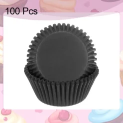Unique Bargains Greaseproof Disposable Standard Size Cake Cookie Baking Cups 100 Pcs Black 9 Unique Bargains Greaseproof Disposable Standard Size Cake Cookie Baking Cups 100 Pcs Black -Kitchen Tools Shop GUEST d0c5a9f4 1f9c 4f84 8bcd 4fa554b79079