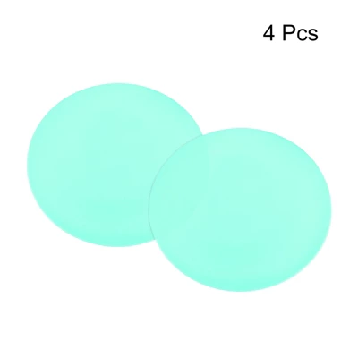 Unique Bargains Silicone Non-Slip Washable Heat Resistant Jar Opener Pad Green 4 Pcs 4 Unique Bargains Silicone Non-Slip Washable Heat Resistant Jar Opener Pad Green 4 Pcs - Image 2