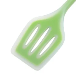 Unique Bargains Silicone Slotted Heat Resistant Egg Pancake Spatulas And Turners Green Clear 1 Pc -Kitchen Tools Shop GUEST d1fa82da ada3 4842 8980 6db2326fbdde
