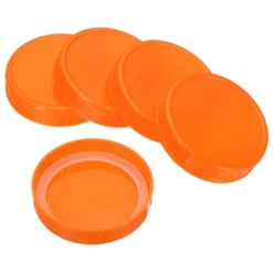 Unique Bargains Regular Mouth Plastic Mason Jar Lids With Silicone Sealing Ring 6 Pcs -Kitchen Tools Shop GUEST d320dff5 0751 412f a100 a42e7385d47d