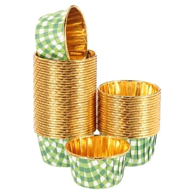 Unique Bargains Round-Grid Greaseproof Single-sided Aluminum Foil Cupcake Liners 100 Pcs 8 Unique Bargains Round-Grid Greaseproof Single-sided Aluminum Foil Cupcake Liners 100 Pcs - Image 6