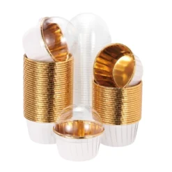 Unique Bargains Round Greaseproof Single-sided Aluminum Foil Cupcake Liners For Party 50 Pcs 13 Unique Bargains Round Greaseproof Single-sided Aluminum Foil Cupcake Liners For Party 50 Pcs -Kitchen Tools Shop GUEST d3f1d332 910d 42e6 b8cc cde4caf4cdfc