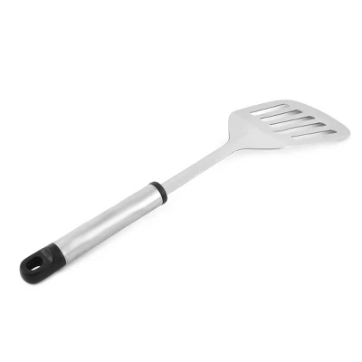 Unique Bargains Kitchen Cooking Non-stick Slotted Pancake Spatulas Turners Black Silver Tone 1 Pc 4 Unique Bargains Kitchen Cooking Non-stick Slotted Pancake Spatulas Turners Black Silver Tone 1 Pc - Image 2