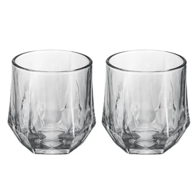 Unique Bargains Geometric Diamond Design Whiskey Glasses Drinkware 2 Pcs 10 Unique Bargains Geometric Diamond Design Whiskey Glasses Drinkware 2 Pcs - Image 8