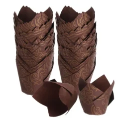Unique Bargains Greaseproof Oven Safe Cupcake Liner Tulip Baking Cups 150 Pcs -Kitchen Tools Shop GUEST d582a318 2c20 428d a779 d56a6ae2779f