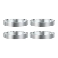 Unique Bargains Stainless Steel Seamless Nonstick Mirror Coating Round Cake Ring 4 Pcs -Kitchen Tools Shop GUEST d6a8a3ac ada2 4a38 82b0 1c75e65fc68b