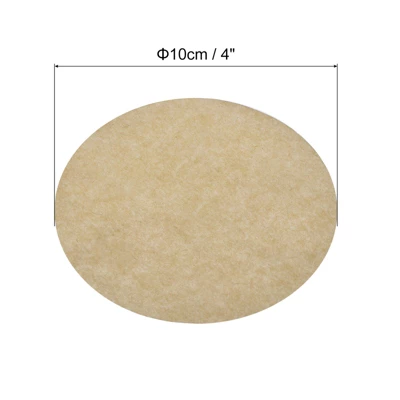 Unique Bargains Non-Stick Parchment Paper Round Air Fryer Microwave Oven Liners Brown 3 Unique Bargains Non-Stick Parchment Paper Round Air Fryer Microwave Oven Liners Brown
