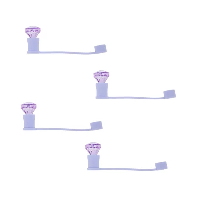 Unique Bargains Gemstone Straw Cover Cap 4 Pcs 11 Unique Bargains Gemstone Straw Cover Cap 4 Pcs - Image 9