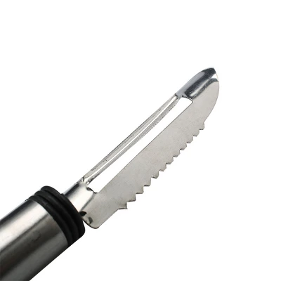 Unique Bargains Kitchenware Stainless Steel Carrot Fruit Slicer Peelers Black, Silver Tone 2 Pcs 6 Unique Bargains Kitchenware Stainless Steel Carrot Fruit Slicer Peelers Black, Silver Tone 2 Pcs - Image 4