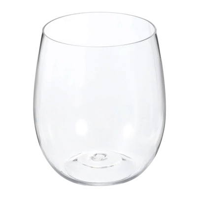 Unique Bargains Party PET Stemless Lightweight Wine Glasses Drinkware 12oz 1 Pc 7 Unique Bargains Party PET Stemless Lightweight Wine Glasses Drinkware 12oz 1 Pc - Image 5