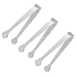 Unique Bargains Tea Party Stainless Steel Silver Mini Ice Cube Tongs 9 Unique Bargains Tea Party Stainless Steel Silver Mini Ice Cube Tongs -Kitchen Tools Shop GUEST d9adff1c e55b 45ea a2ee b8ae9713258b