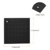 Unique Bargains Silicone Heat Resistant Non-slip Flexible Trivet Mats 6.9" X 6.9" X 0.24" Black 2 Pcs 1 Unique Bargains Silicone Heat Resistant Non-slip Flexible Trivet Mats 6.9" X 6.9" X 0.24" Black 2 Pcs -Kitchen Tools Shop GUEST d9f933a8 7b21 4758 b2d9 1788ae7fca80