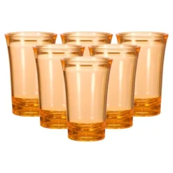 Unique Bargains Polystyrene Ombre Round Spirits Liquors Drinkware Shot Glasses 1.2oz 6 Pcs -Kitchen Tools Shop GUEST db2f7671 86d1 482d bc6b 4788d9e956d8