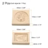 Unique Bargains Natural Beech Wood Smooth Surfaces Durable Cookie Cutter 2 Pcs 1 Unique Bargains Natural Beech Wood Smooth Surfaces Durable Cookie Cutter 2 Pcs -Kitchen Tools Shop GUEST dc7f64e9 f495 4f42 aa7e 9b38cd80524a